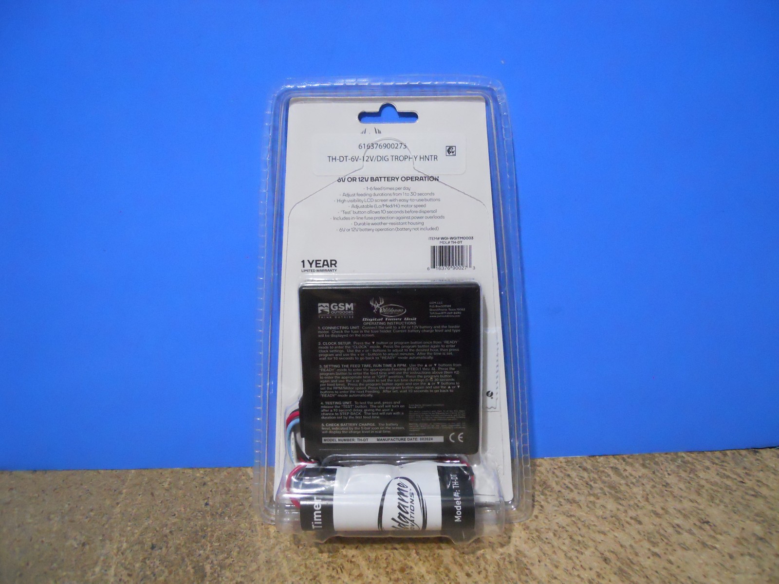 Wildgame Innovations Digital Controller Timer 6V 12V Battery Operation - 2 Pack