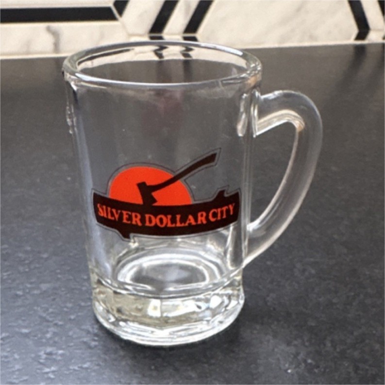 Multicolor Glass Souvenir Shot Glasses - Travel Destinations Decorated