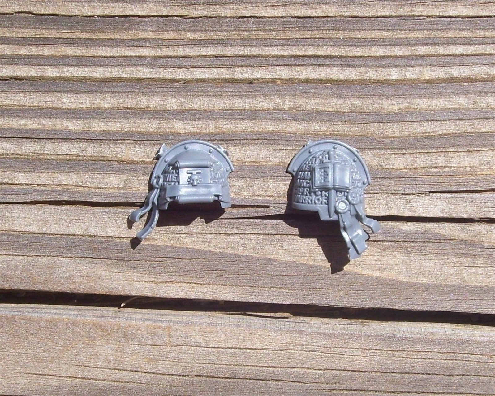 40K Grey Knights Terminator Shoulder Pads Justicar Bits