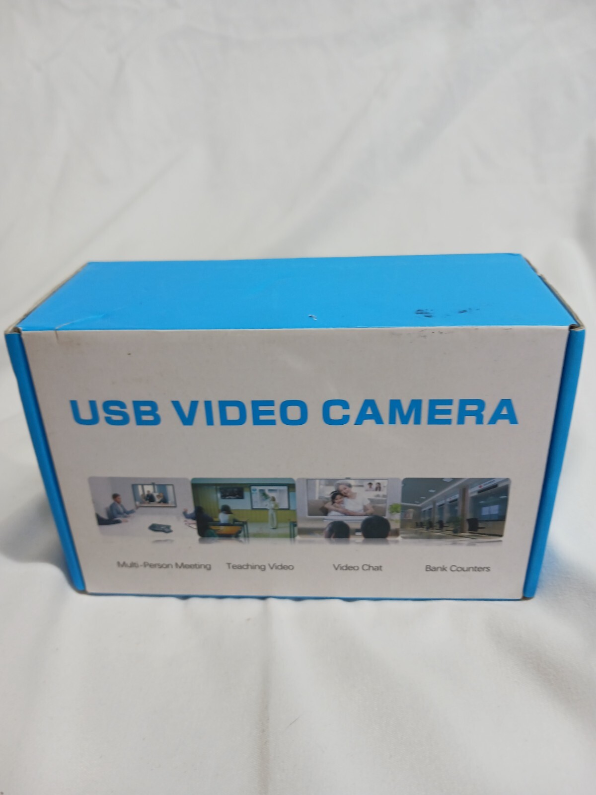 360 USB Adjustable Webcam Camera With Microphone