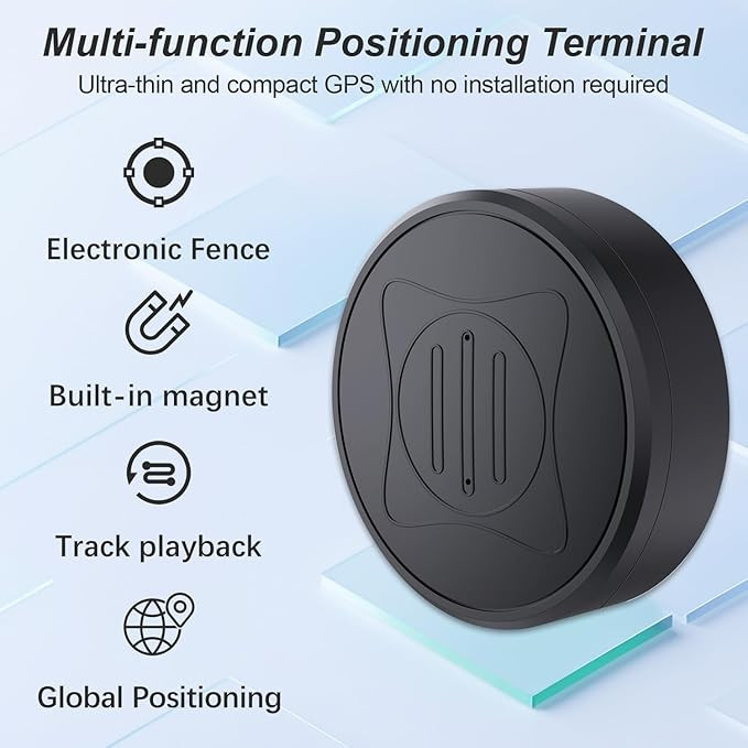 2Pcs Mini Car GPS Tracker Universal Magnetic Vehicle Tracking Device Wireless US
