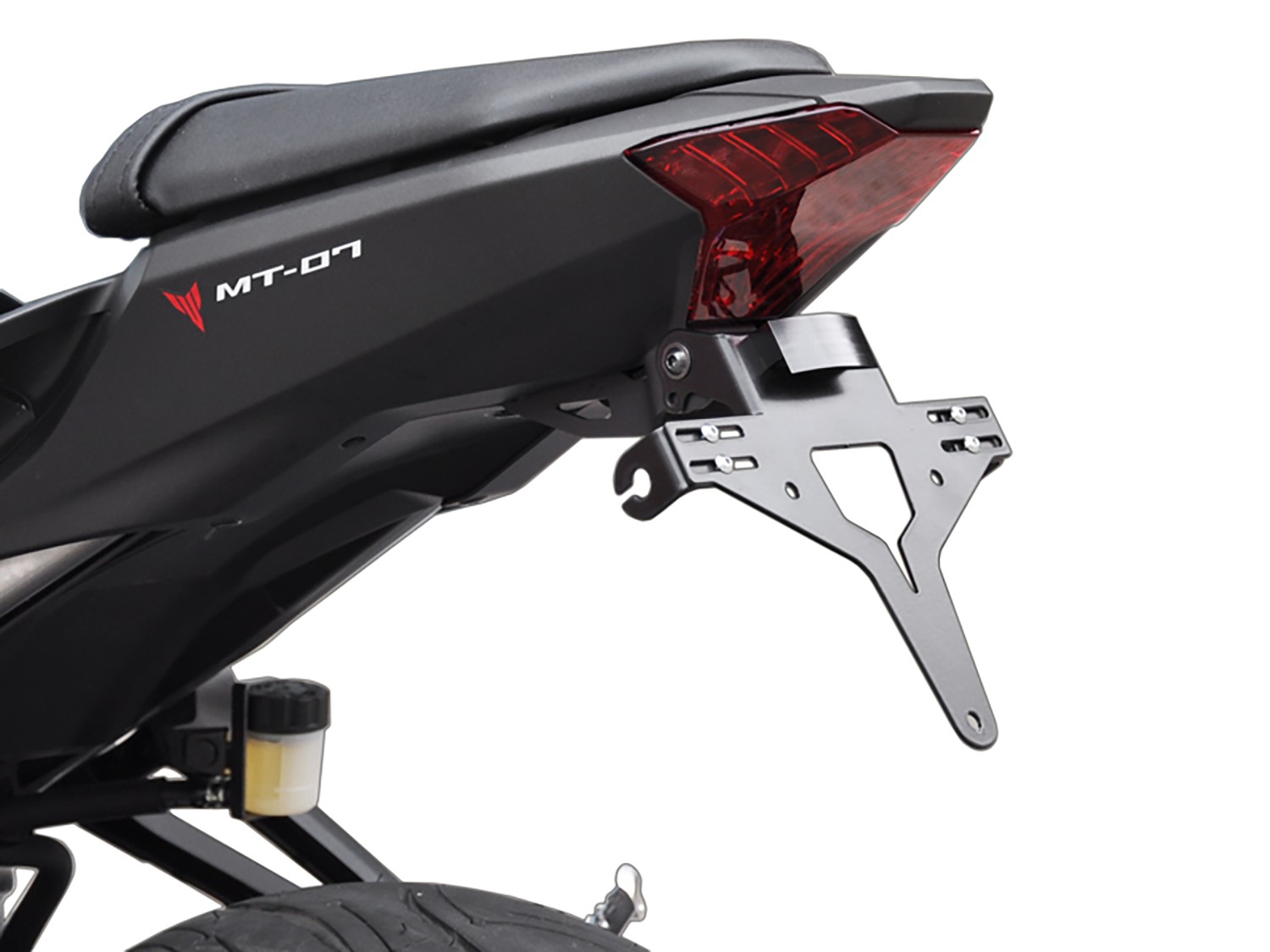 ZIEGER License Plate Holder Bracket Compatible with Yamaha MT-07 2013-20 Model