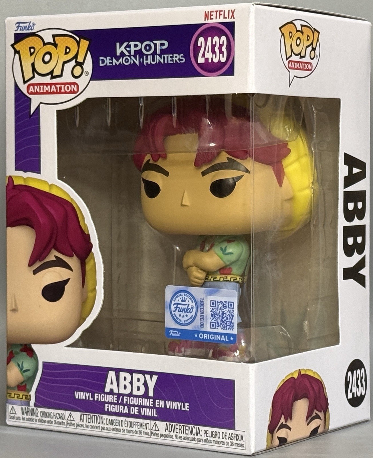 Funko Pop! K-Pop Demon Hunters Abby (Soda Pop) #2433