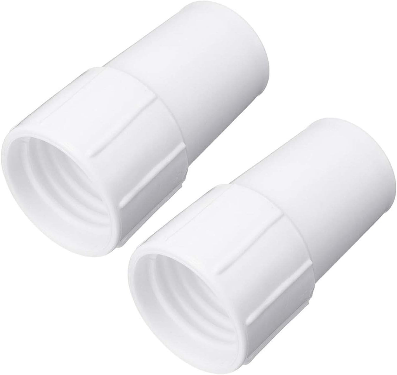 Replacement 1.5 Inch Pool Vacuum Hose Cuff - Strong ABS Construction (2-Pack)