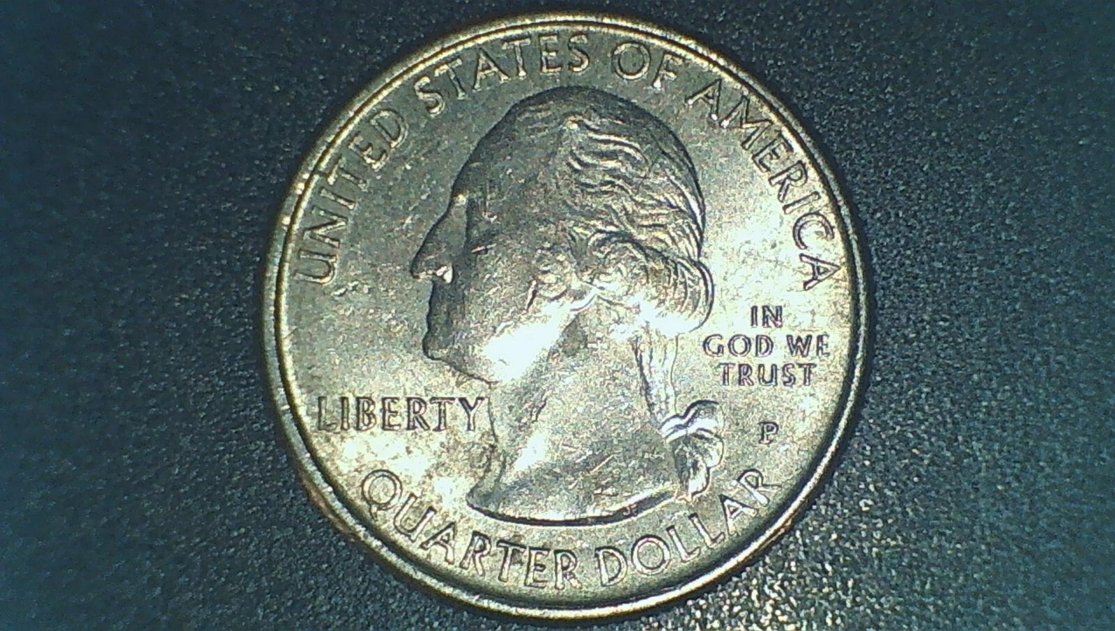 2019 San Antonio Missions Quarter with Die Chips on Reverse