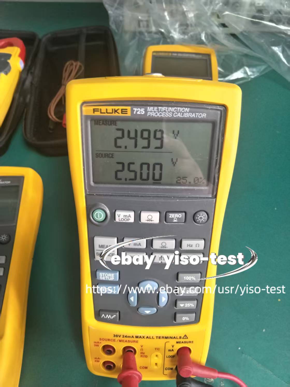 1PCS Fluke 725 Multifunction Process Calibrator Calibrated / tested good/working