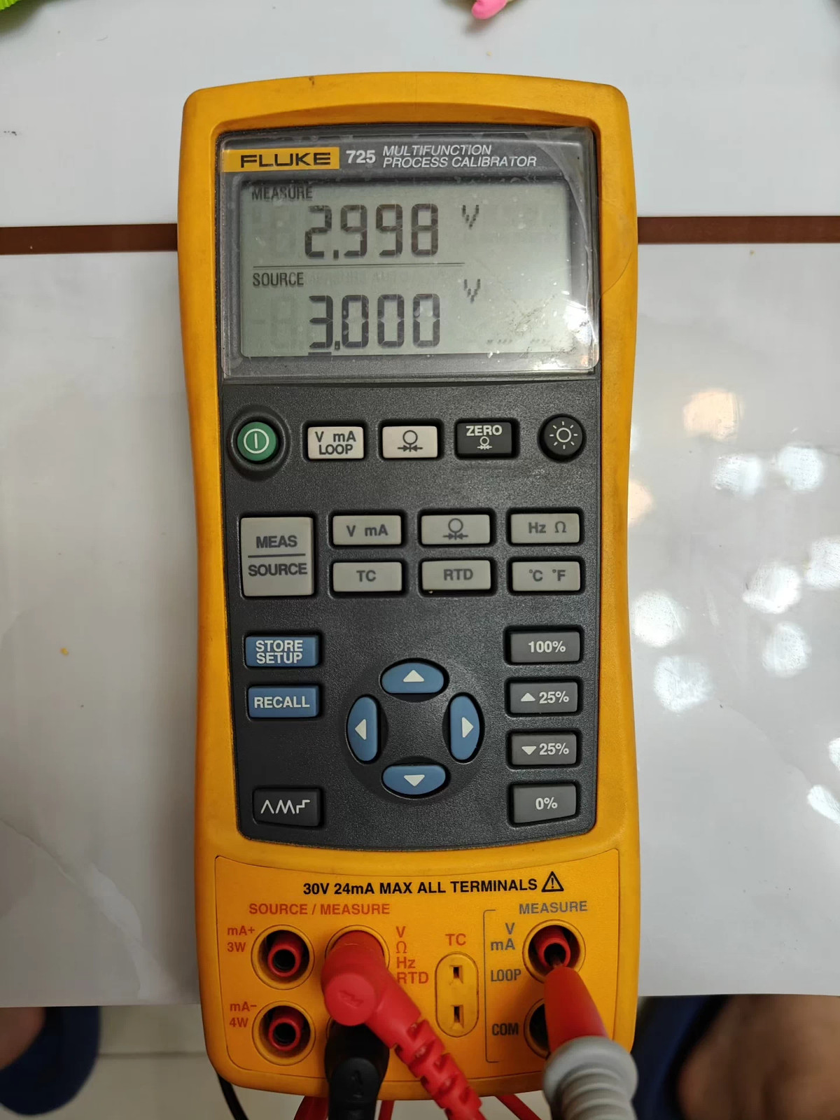 1PC USED Fluke 725 Multifunction Process Calibrator Fast shipping