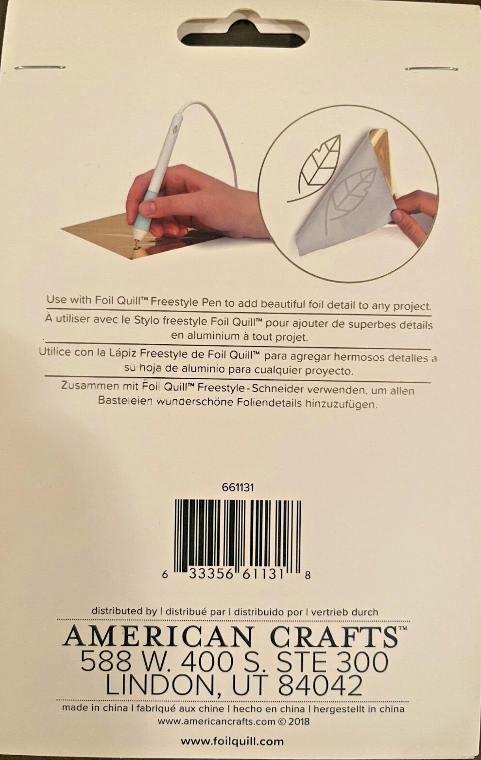 We R Memory Keepers 661131 Heat Activated 4X6 in Foil Sheets 30pc