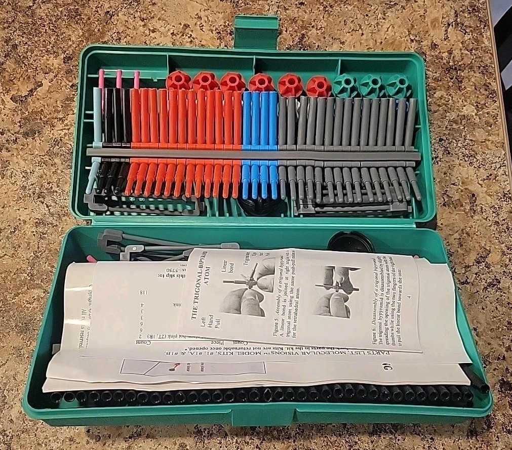 Complete Molecular Visions Science STEM Organic Chemistry Flexible Model Kit