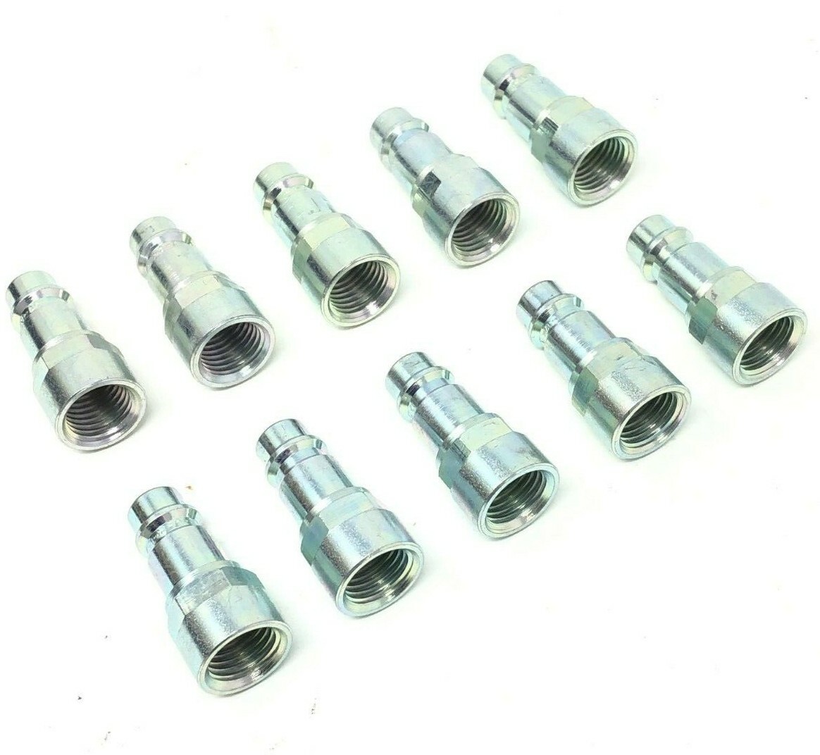 ERP076201 Prevost High Flow Safety Air Plug (SET OF TEN) 1/4'' Female NPT OEM