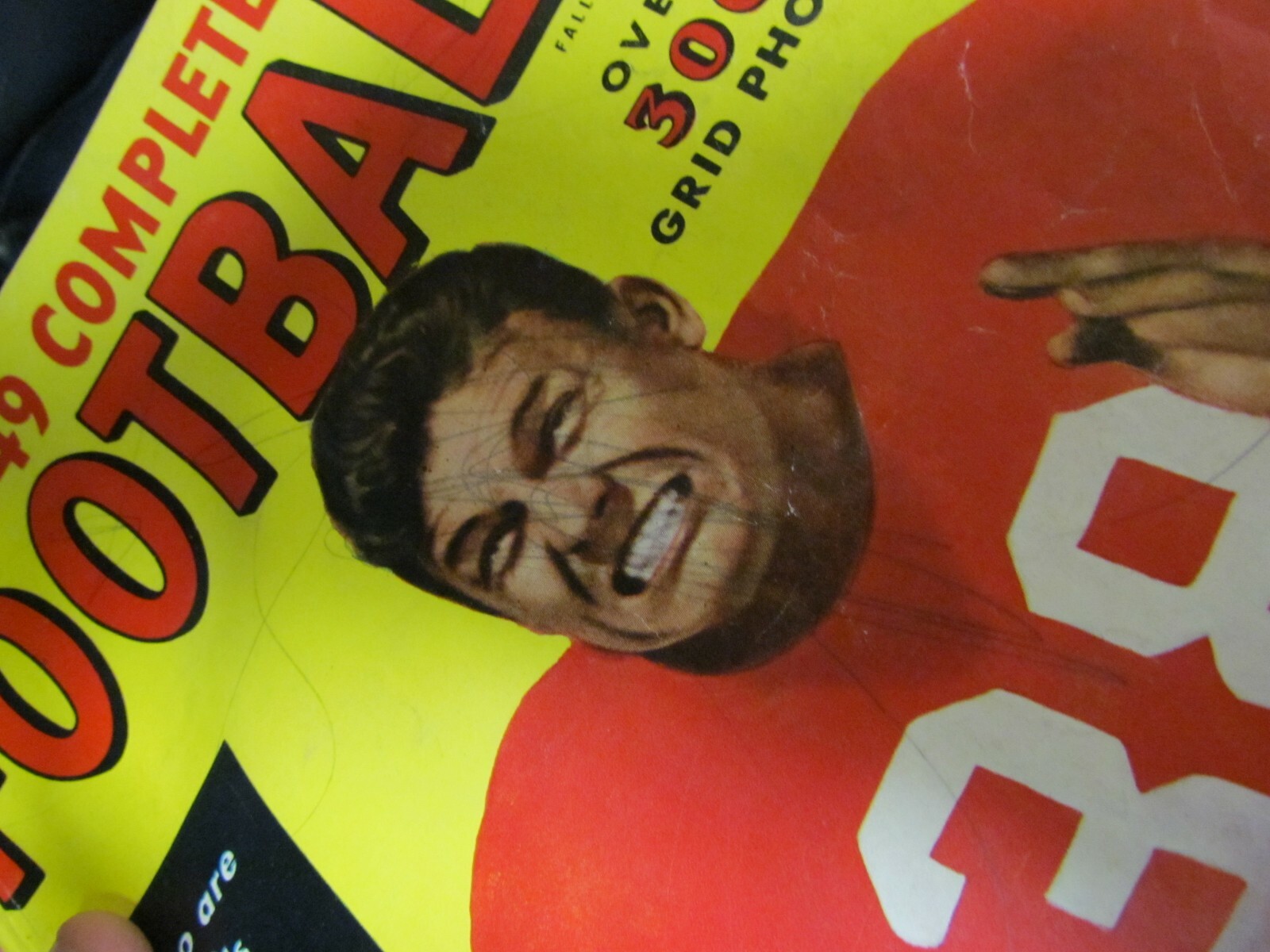 1949 Complete Football Program Dick McKissack