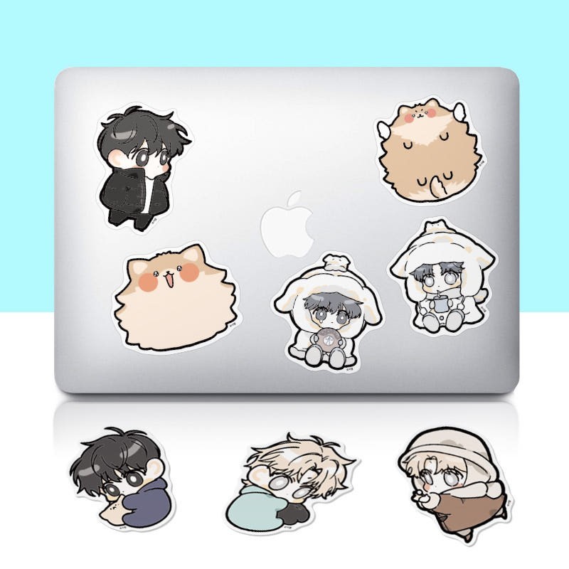 Webtoon MD [ A World Without You 네가 없는 세계 ] Large Sticker 빅 스티커 (WTSP144)