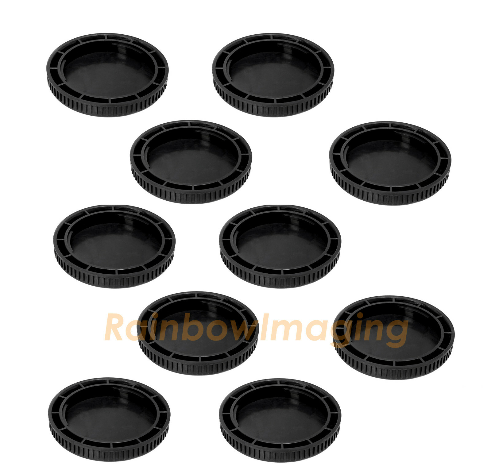 10 Pcs Lens Rear Cover Caps for Micro 4/3 M43 Mount Panasonic G5 G7 G9 GH4 GH5