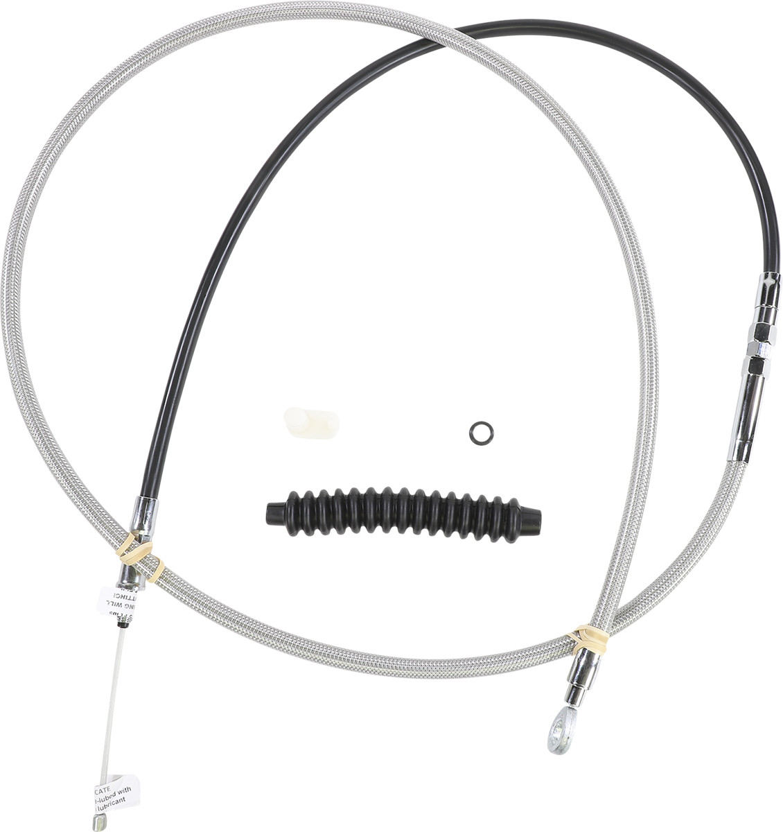 DRAG SPECIALTIES 0652-2374 CABLE CLUTCH STAINLS 76"