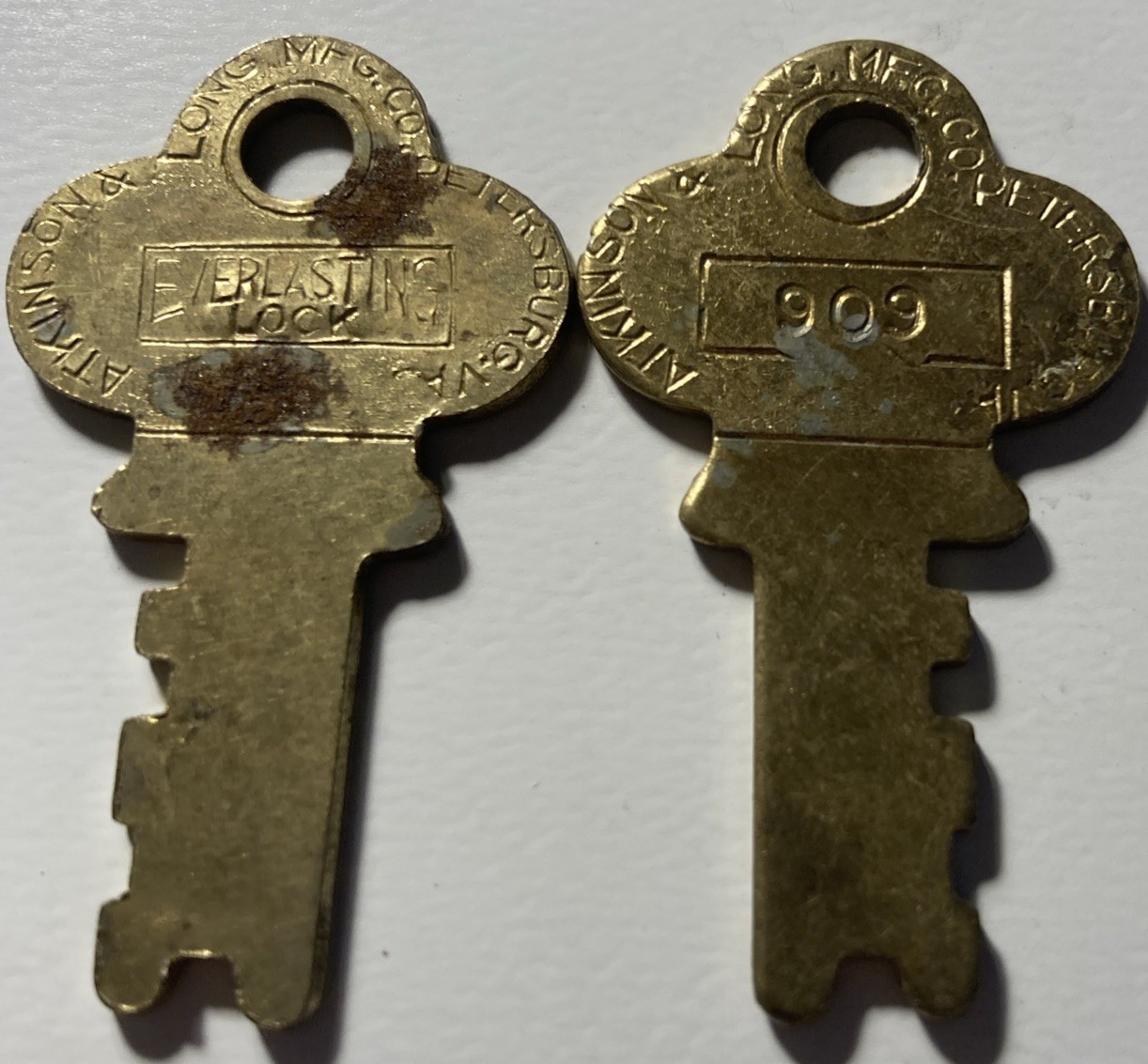 1 Everlasting/Atkinson/Long #909 Key