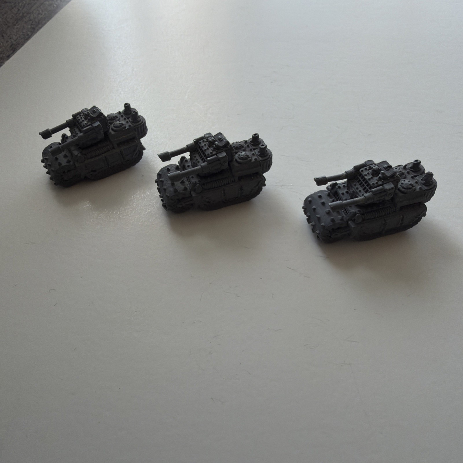 Warhammer EPIC 40K - 3 Ork Bonecrusha Gunwagonz - 1st edition (metal) 6mm