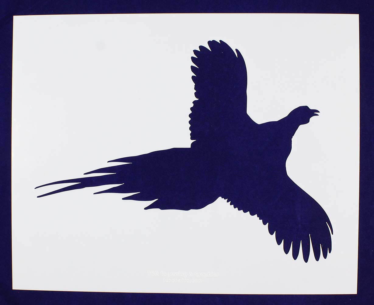 Pheasant Ex Lg Stencil 14 Mil 18 X 24 Inches  Painting /Crafts/ Templates