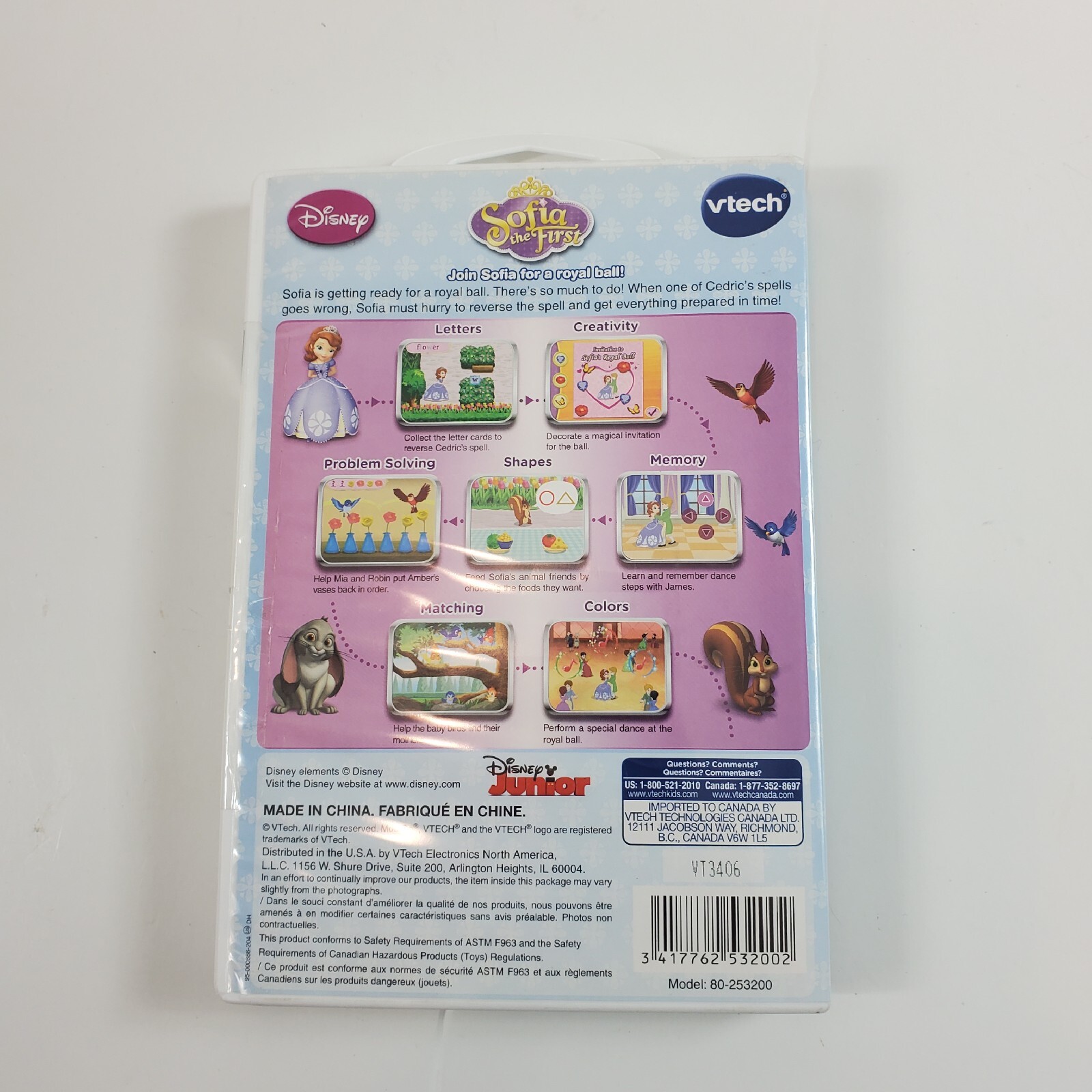 VTech MobiGo Software Cartridge Disney Sofia the First sealed