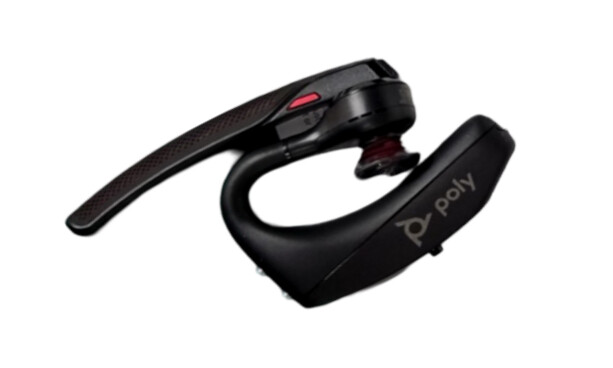 Poly Voyager 5200 UC Single-Ear Bluetooth Headset with Noise Cancellation, USB-A