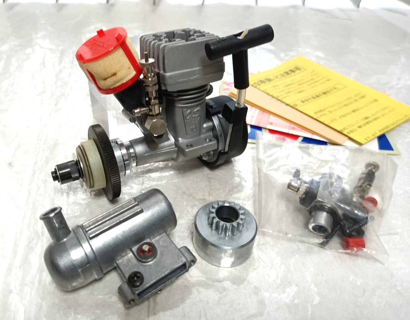 OS Max 10FP-B Glow Engine Special Custom Bundle Set For GP10 etc MINT