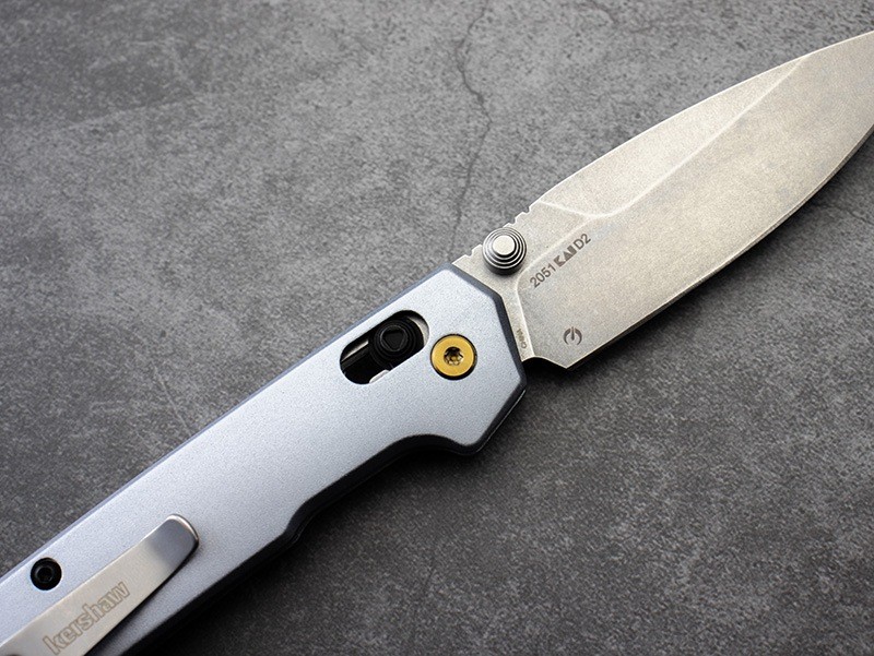 Kershaw Mini Iridium Ice Blue Folding Knife 01KS231