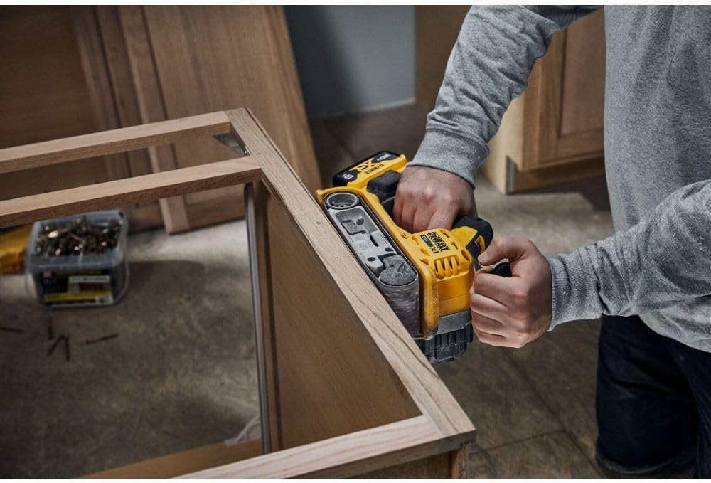 DEWALT 20V MAX* Belt Sander, Cordless, Brushless, Tool Only (DCW220B)