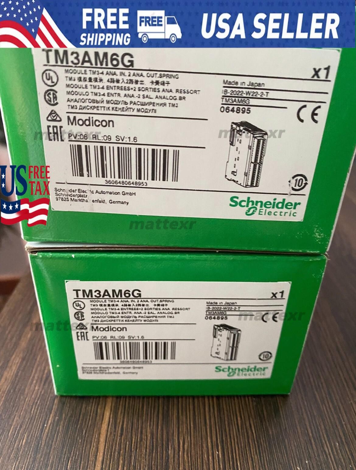 For   plc module TM3AM6G With box US Free TAX