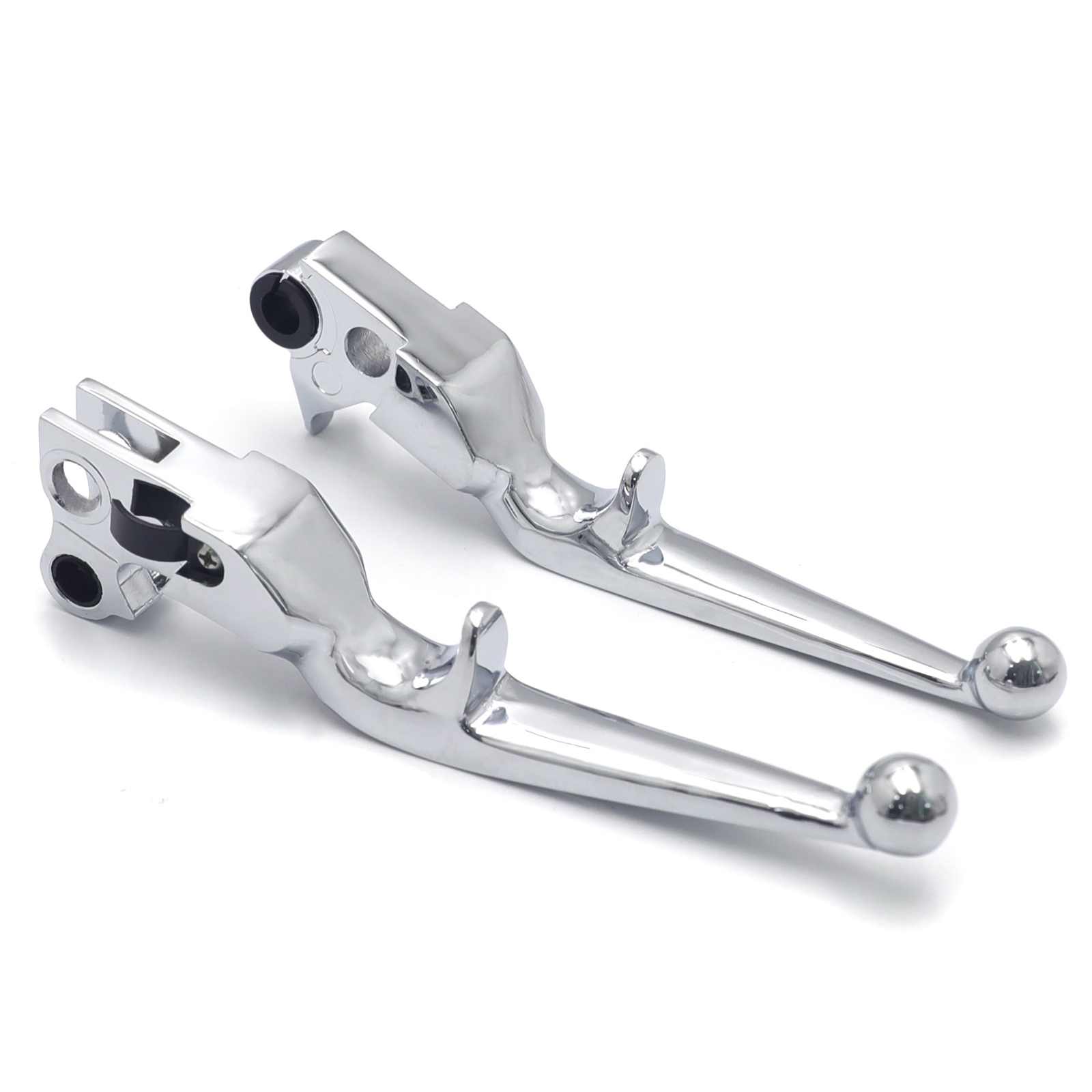 Brake Clutch Levers For 1996-2007 Harley FLHR Road King Ultra and Touring Chrome