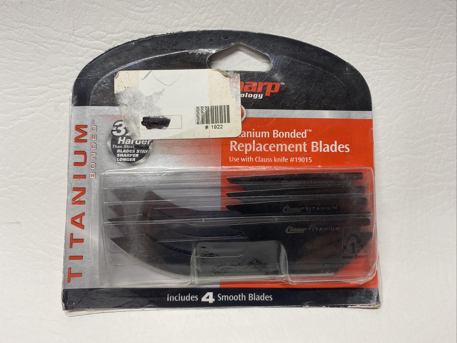 NEW TigerSharp 19024 Titanium Bonded Replacement Blade(4pack)