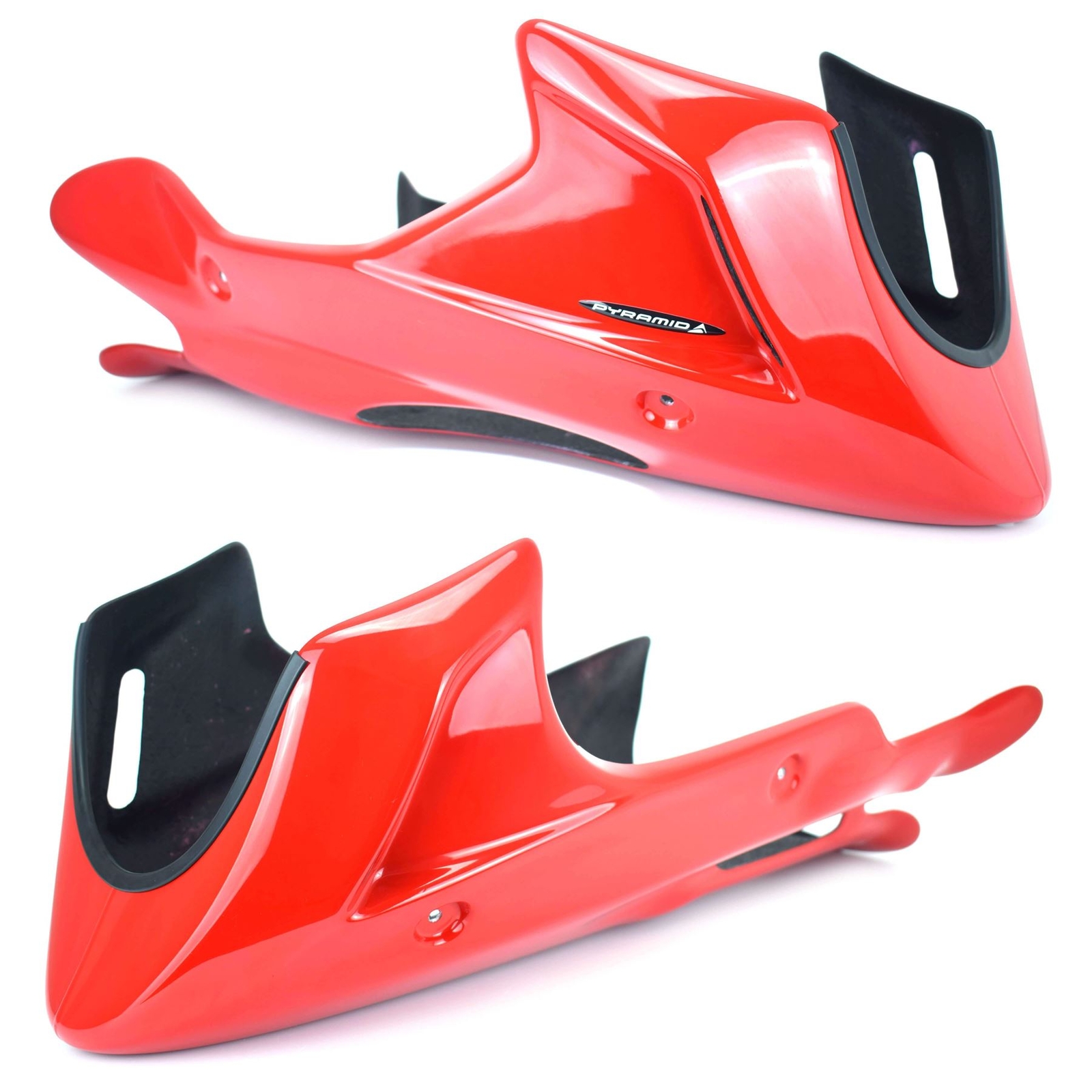 Pyramid Belly Pan Gloss Red Honda VTR 1000 F Firestorm 1997-2005