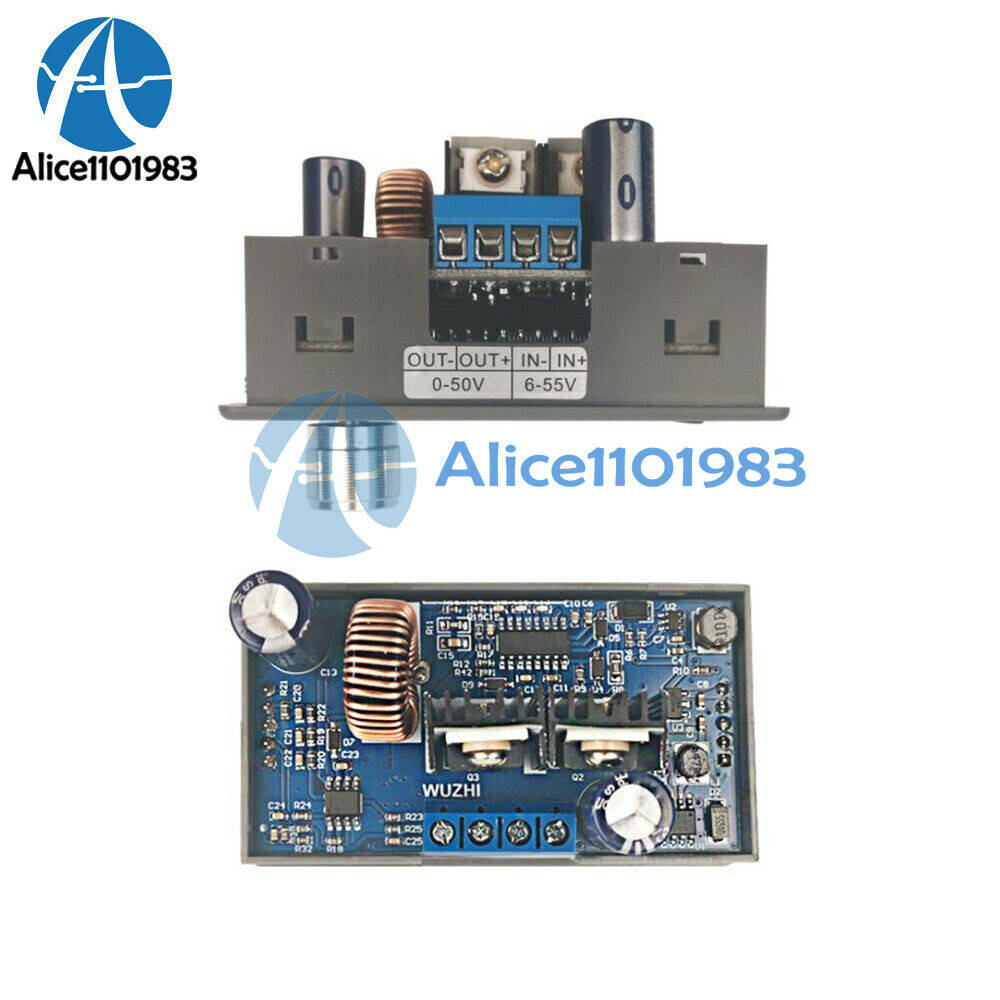 50V 5A CNC Buck Converter Step-Down Power Supply Module DC Voltage Regulator LCD