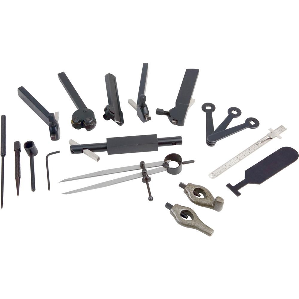 H5868 Lathe Tool Kit for Rocker Style Tool Post, 20 Pc.