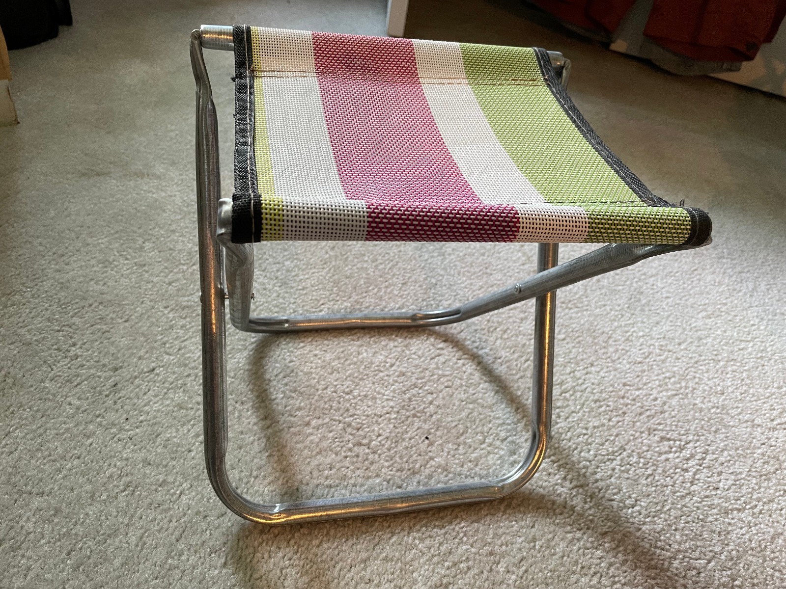 Mini Retro Folding Camping Foot Aluminum Stool