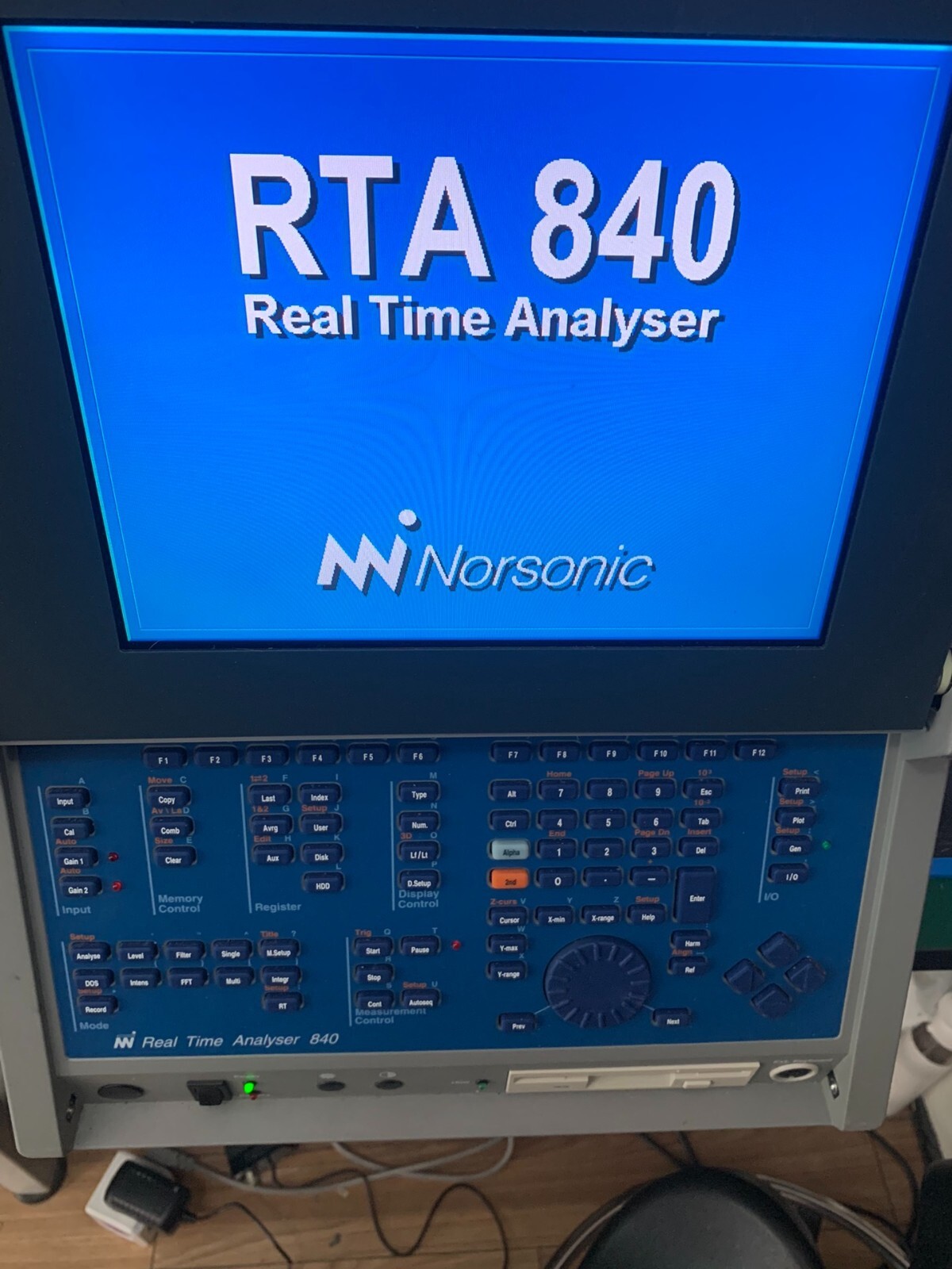Norsonic RTA840 audio workstation (damaged)