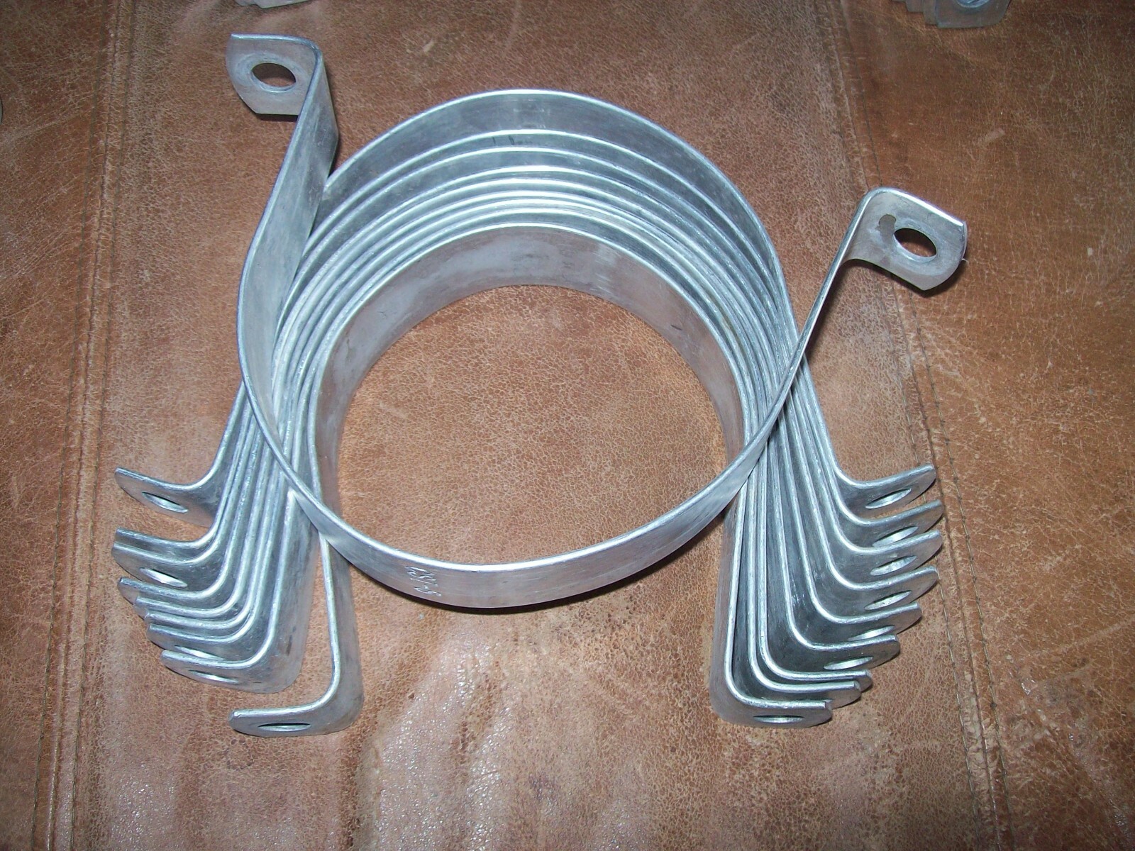 Lot of 10! Aluminum 5" inch U Clamp for Cable Support, Storage and Management