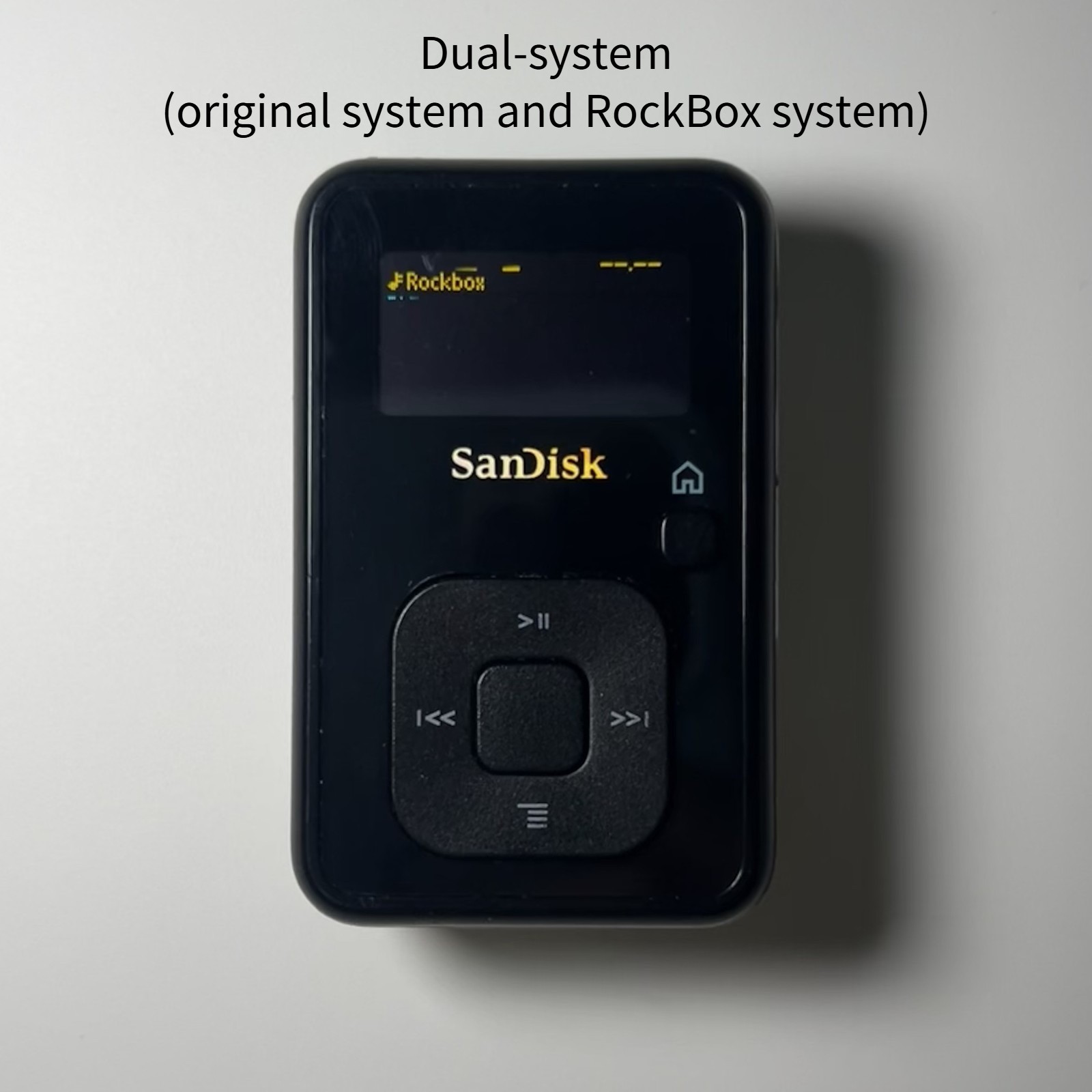 SanDisk Sansa Clip+ 8GB Digital Media Player Black Tested Working NEWbattery
