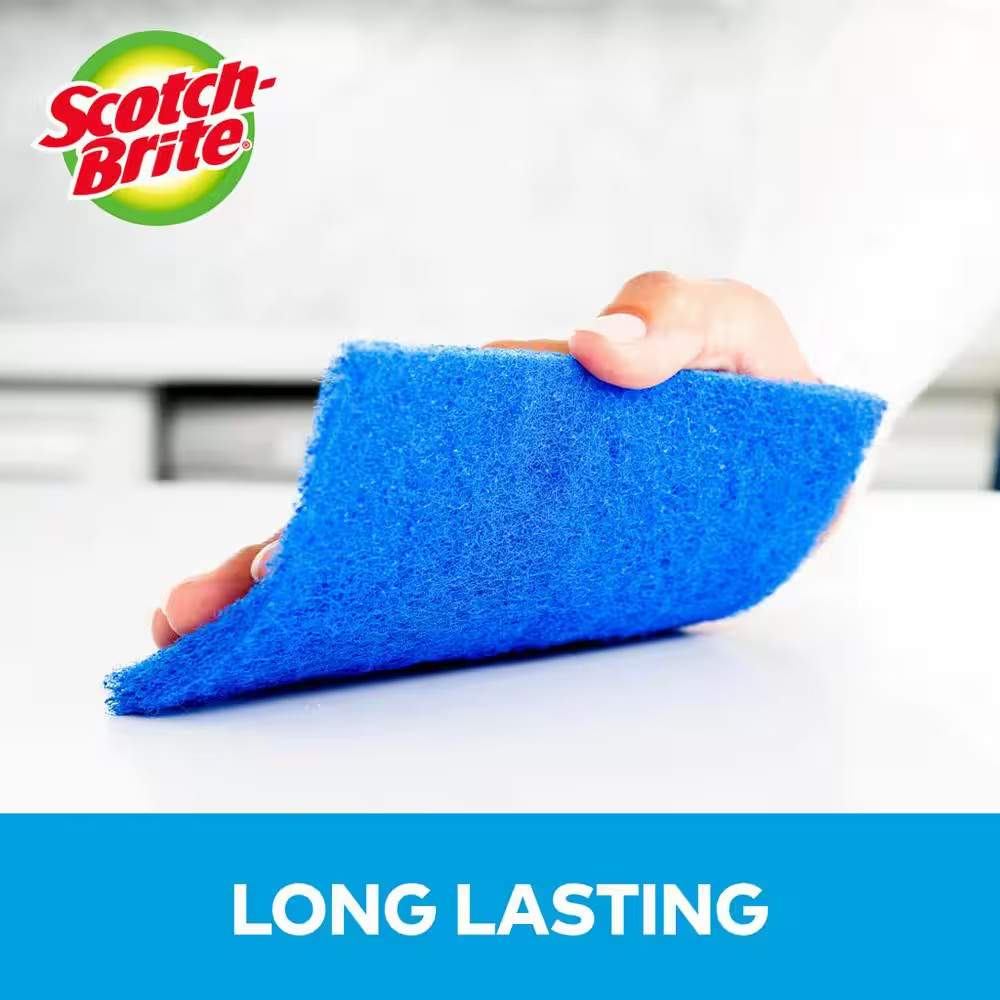 Non-Scratch Scour Pads (12-Pack)