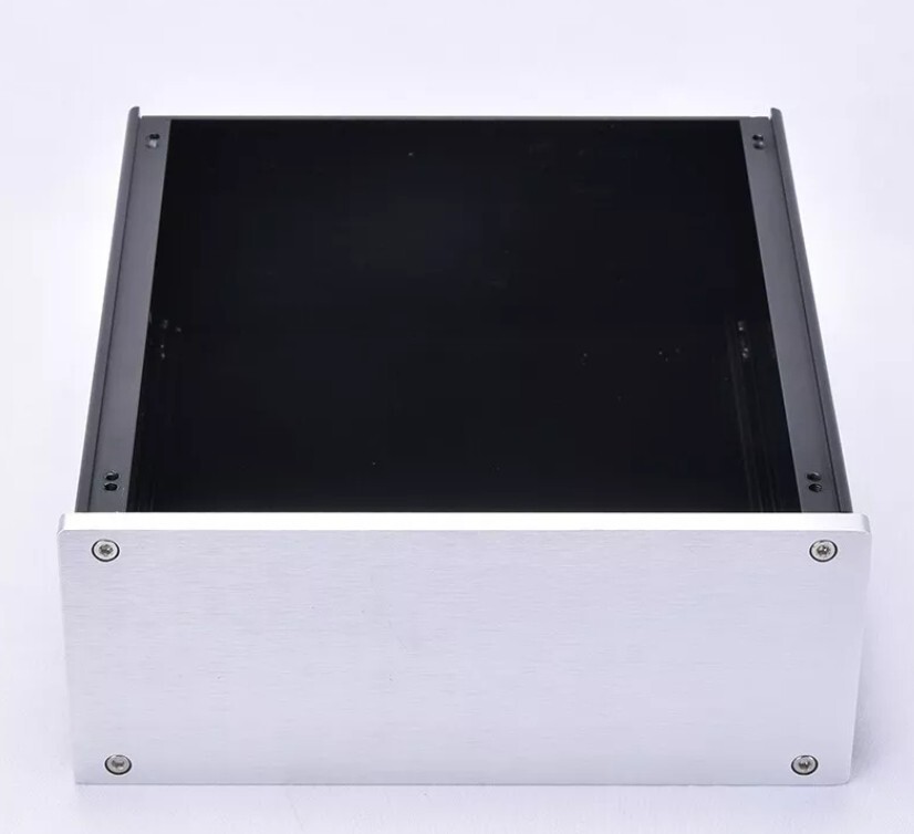 Power Amplifier Chassis DIY Full Aluminum Case DAC AMP Shell Size 228*90*220MM