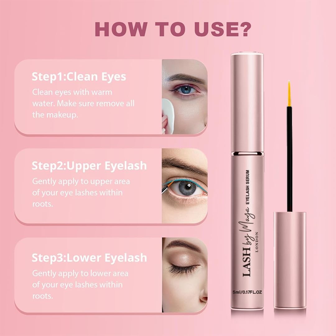 Lash by Maya Serum,Official Authentic ,Eyelash Growth Serum,Lash Enhancing,Cr...