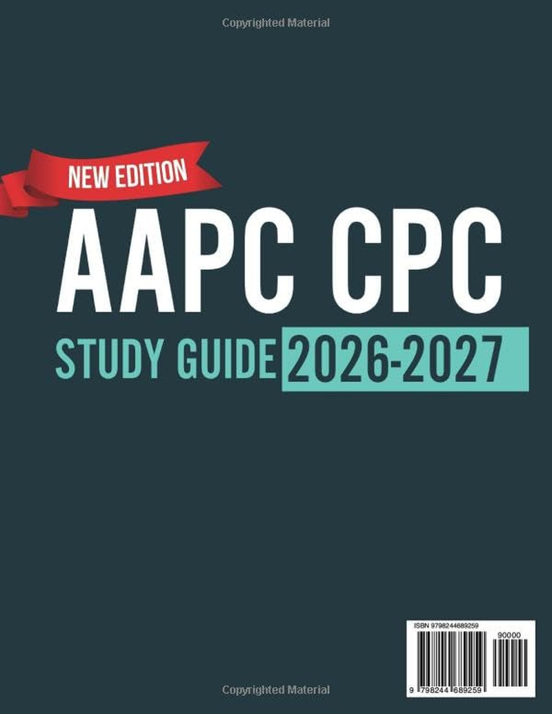 AAPC CPC Study Guide 2026-2027: CPT, ICD-10-CM, HCPCS Coding and E/M Services wi