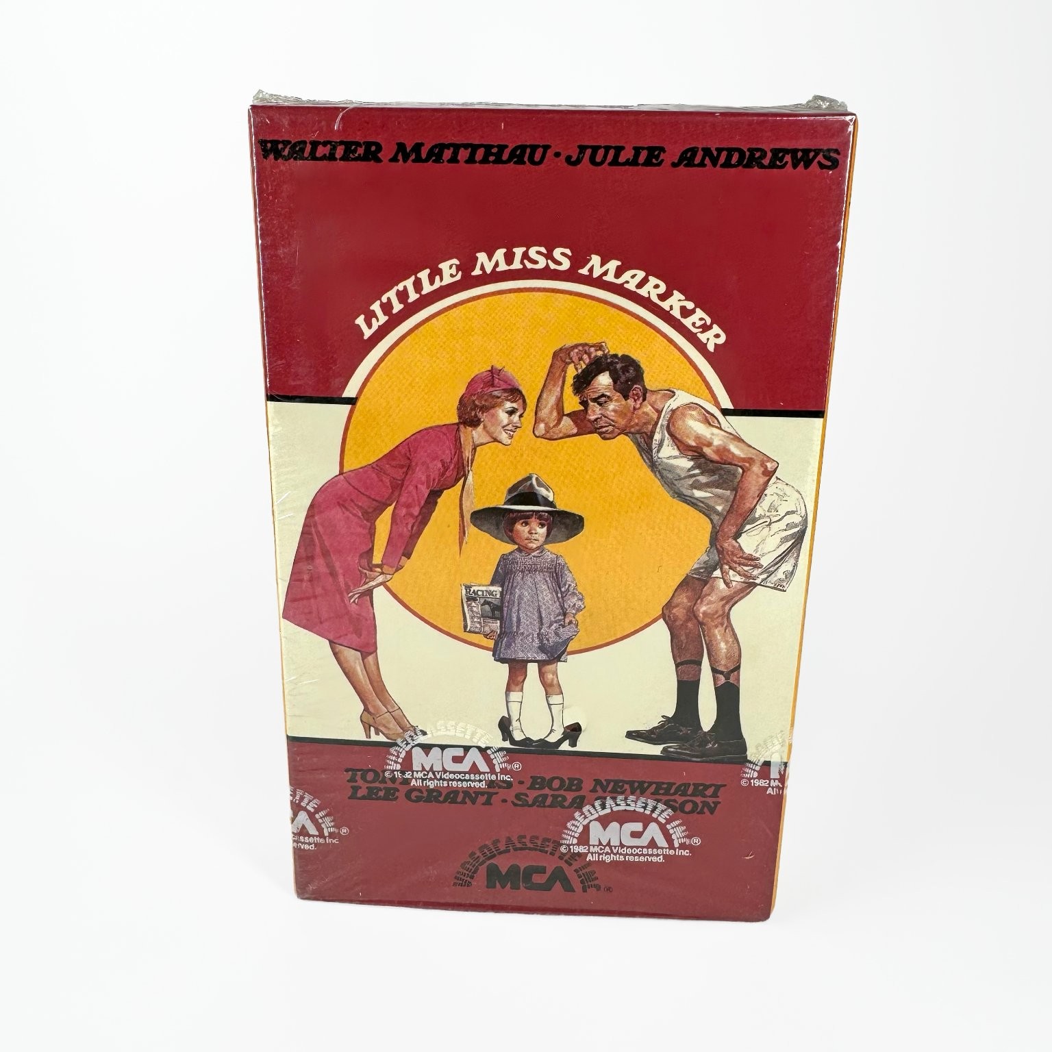 Little Miss Marker MCA Betamax Movie Tape 103 Min Color PG