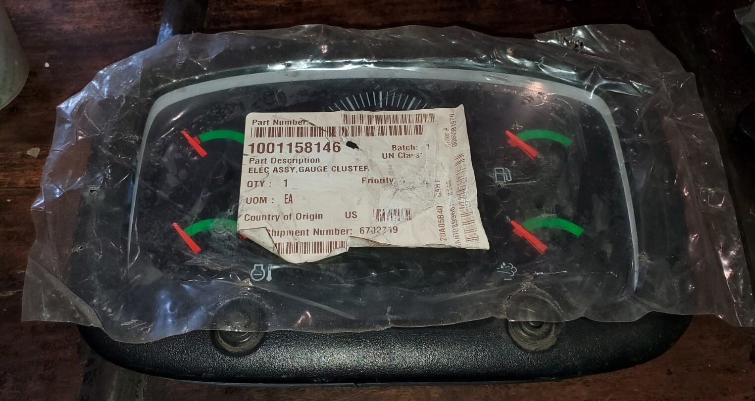 JLG GENUINE PARTS ELEC ASSY, GAUGE CLUSTER PART # 1001158146