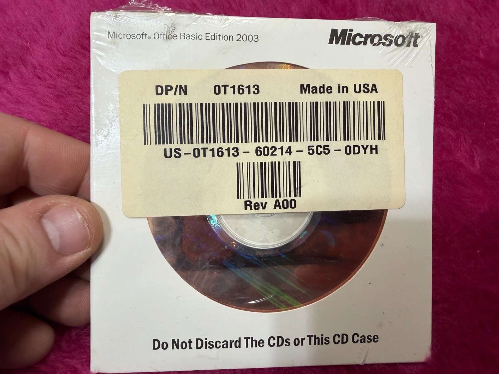Microsoft Office Basic Edition 2003 w/ Product Key ~ Factory Sealed