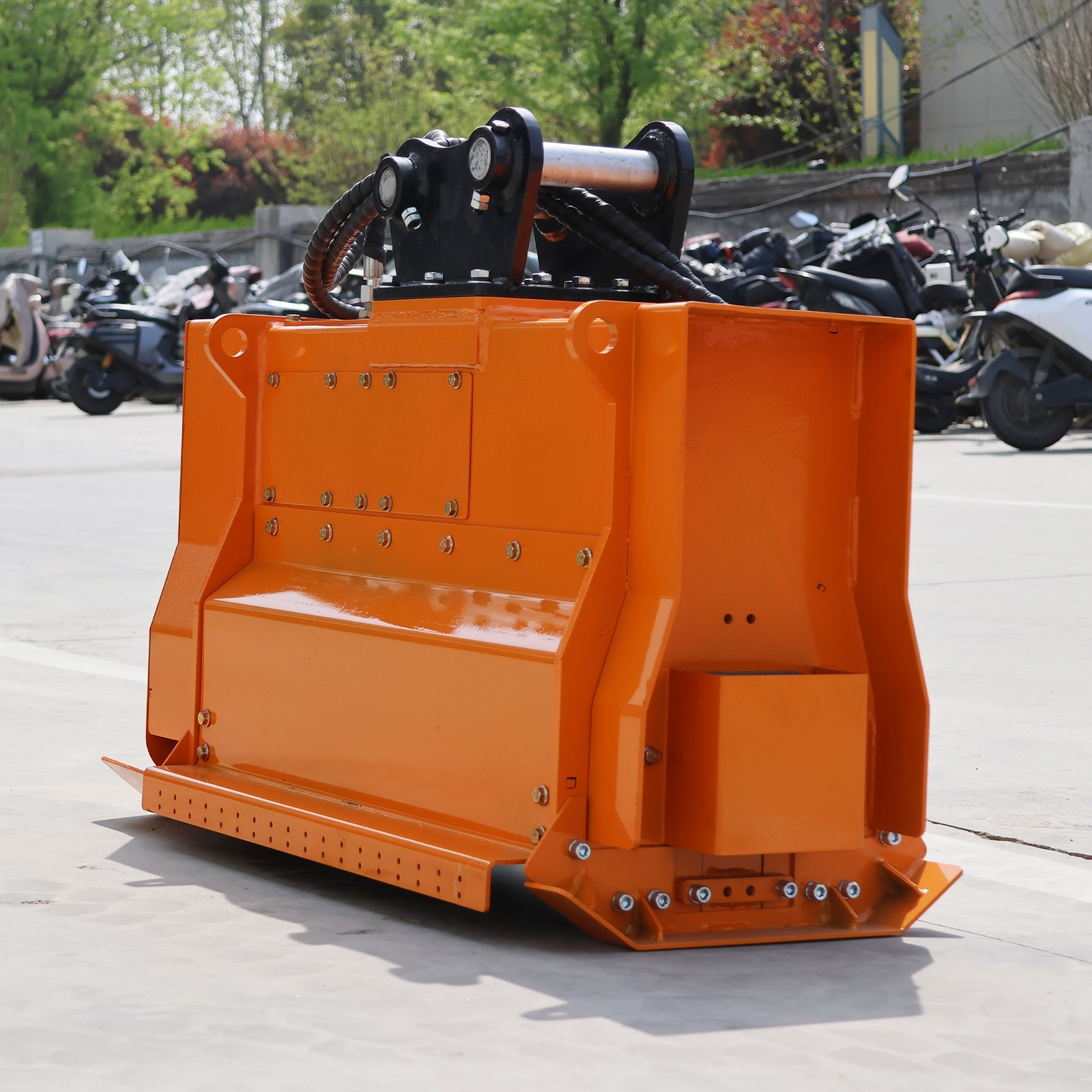 Hydraulic Forestry Mulcher for 3-4 Ton Mini Excavator Brush Cutter 40mm Pin NEW
