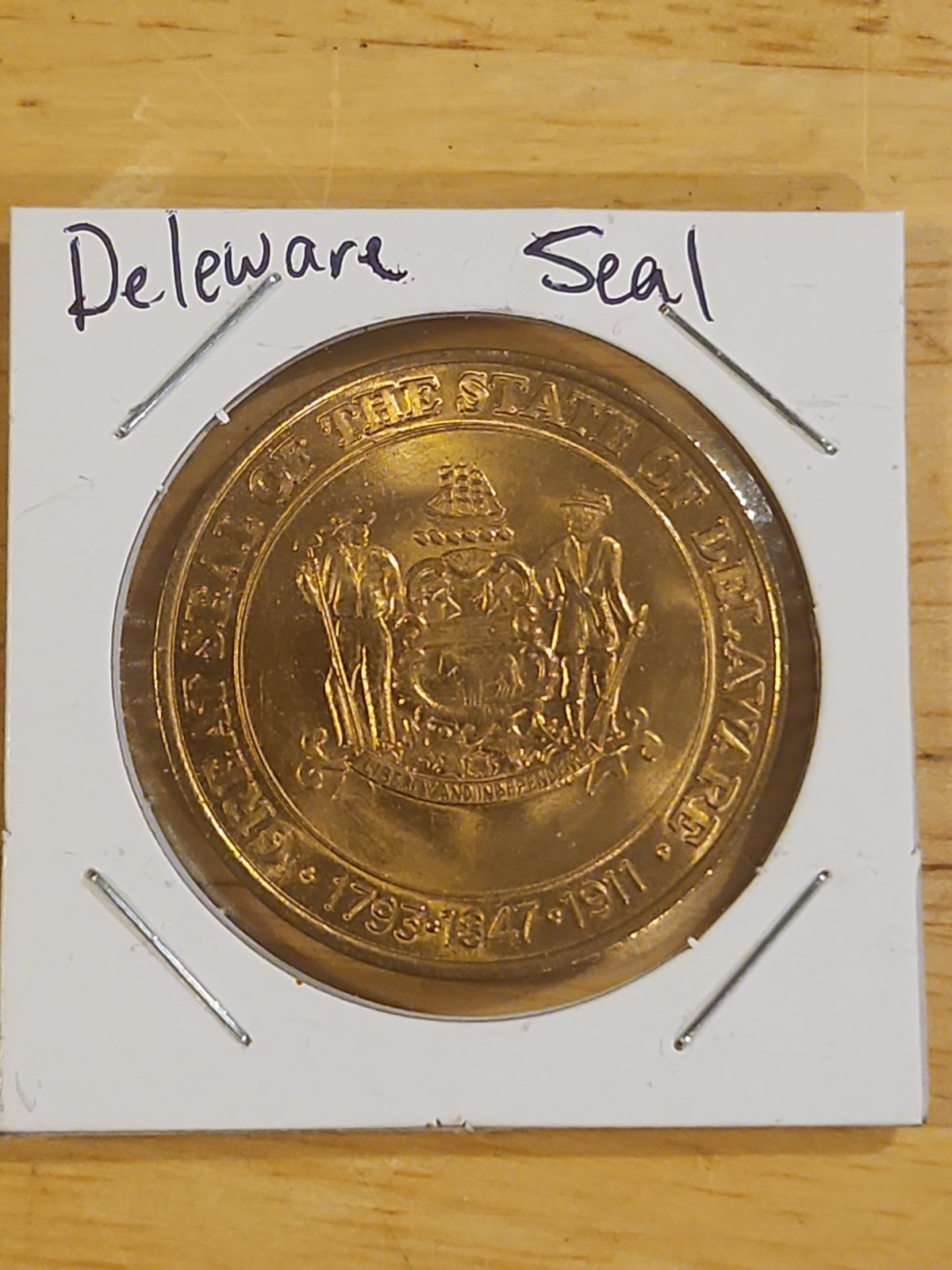 Great Seal of the United States Great Seal Of The State Of Delaware Coin 1793-18