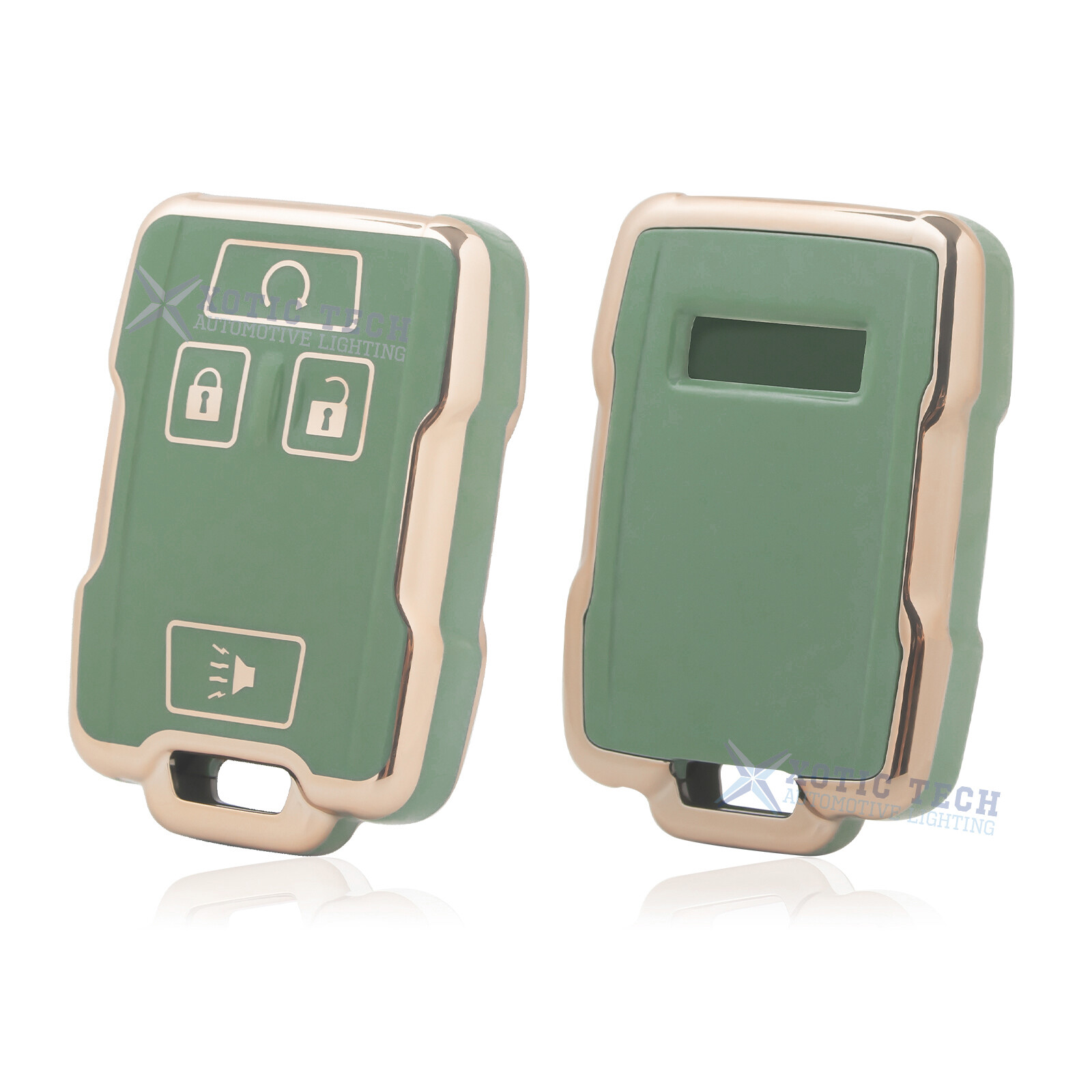 2pc TPU Remote Key Fob Cover for 2015-2020 Chevy Colorado Canyon Silverado Tahoe
