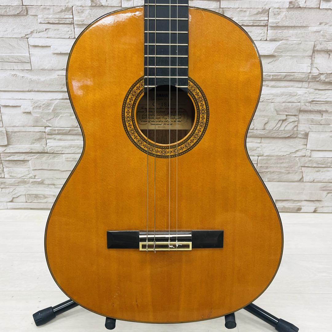 YAMAHA C-180 Classical Guitar with Hard Case Missing 1st & 4th Strings Cleaned