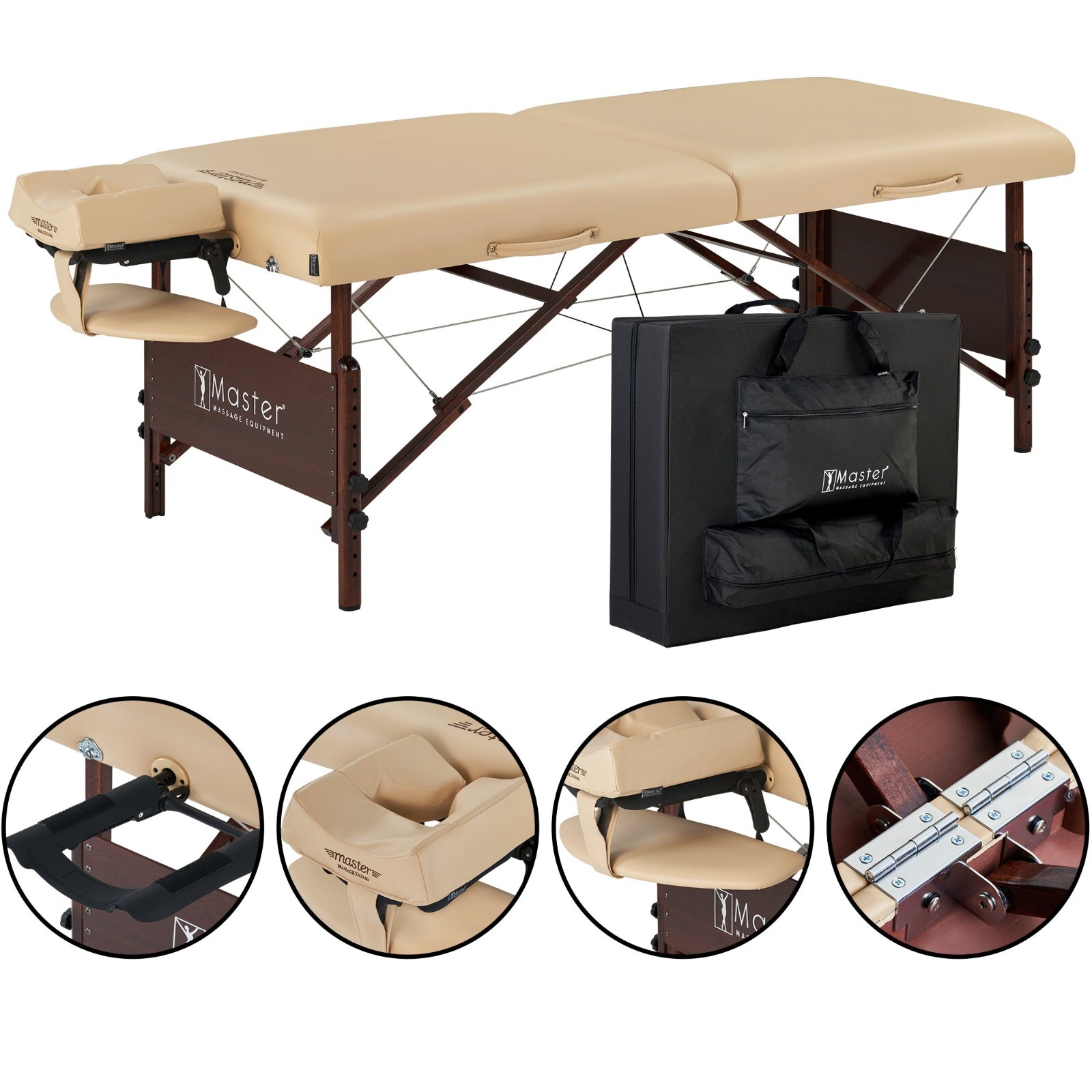 Master Massage 30" DEL RAY� Portable Massage Table Package with 3" Thick Cushion