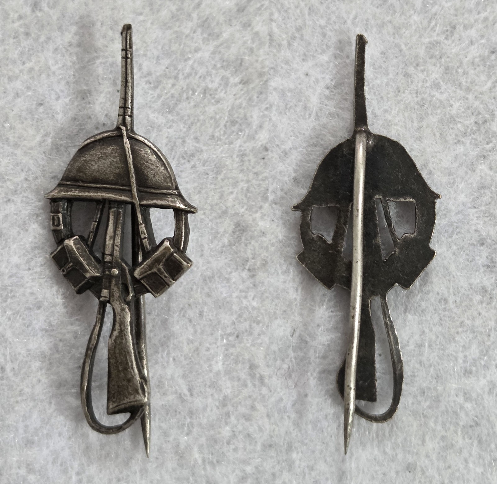 distintivo spilla arditi ? gruppi d'assalto ? tiratori scelti ? anc 900 4x1,8 cm