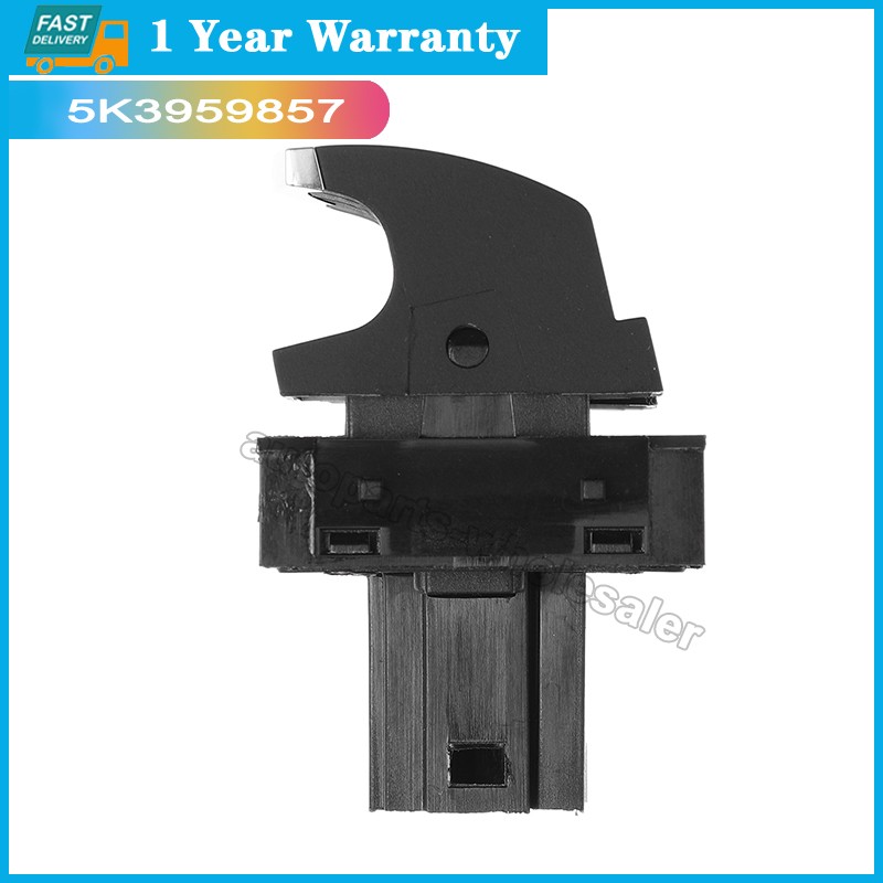 5K3959857 Driver Side Power Window Switch For Golf MK5 MK6 GTI EOS 2 Doors